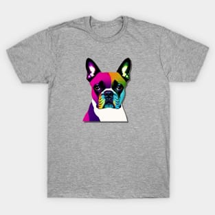 Pop Art Boston Terrier T-Shirt